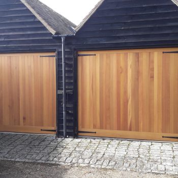 Cedar Doors - Associated Garage Doors Cedar Door Bakewell