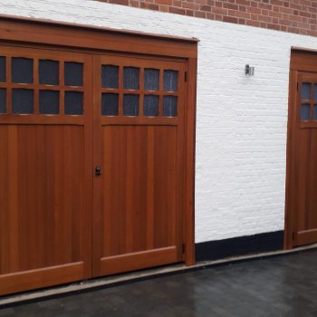 Cedar Doors - Associated Garage Doors Woodrite Side Hinged