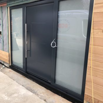 Aluminium front door